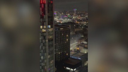 Sale a la luz este vídeo de las inmediaciones del hotel del Madrid en Liverpool a la 1.45 h. de la madrugada