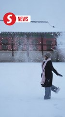 Flights grounded, power cut as record November snowfall hits Seoul