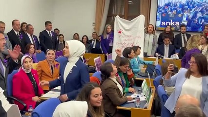 CHP’den Aile Bakanı'na kefenli protesto!