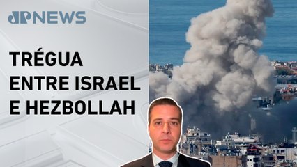 Israel aprova acordo de cessar-fogo no Líbano; Cristiano Beraldo analisa
