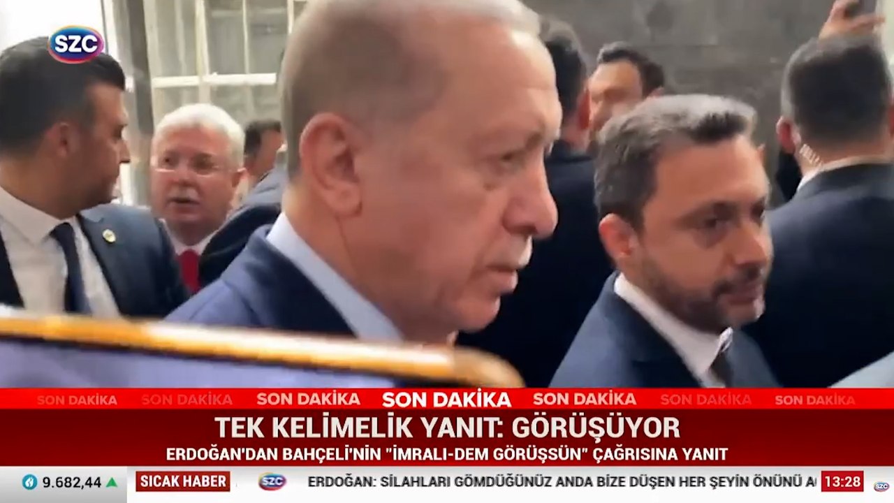 Erdoğan'dan Bahçeli'nin, 'İmralı ile DEM Parti görüşsün' çağrısına yanıt geldi...