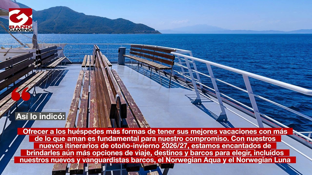 Norwegian Cruise Line lanza 400 nuevos viajes