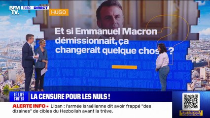 Censure: si Emmanuel Macron démissionnait, est-ce que ça changerait quelque chose? BFMTV répond à vos questions