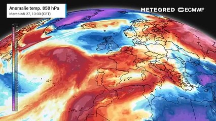 Aria fredda verso l'Italia nel weekend