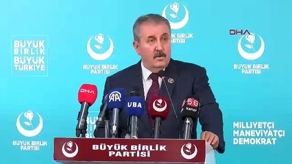 Destici: Terörle, teröristle müzakere değil, mücadele diyoruz