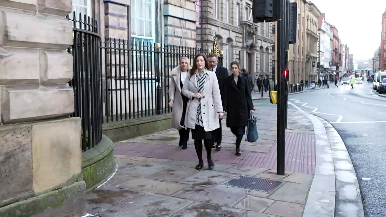 Tony Chambers arrives at Lucy Letby inquiry video Dailymotion