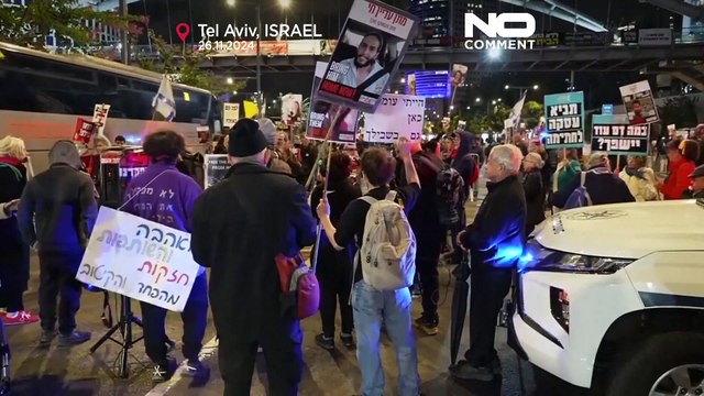 Dozens of Israelis call for return of Gaza hostages