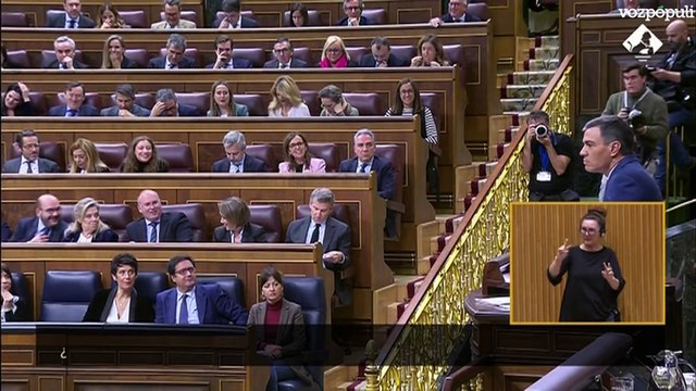 Sánchez acusa a Feijóo de doble vara de medir con Mazón
