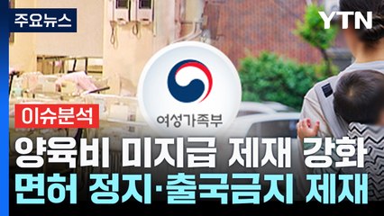 양육비 미지급 제재 강화...실제 효과는? / YTN