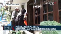 Momen PPS Telusuri Permukiman Padat Penduduk, Jemput Bola Warga Lansia untuk Nyoblos