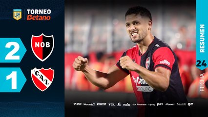 Newell's vs Independiente (2-1) | LPF 2024 | Fecha 24