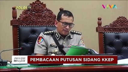 Tatapan Kosong AKP Dadang Saat Sidang Kode Etik