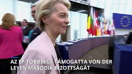 Ursula von der Leyen új Bizottsága megkapta az EP-képviselők végső jóváhagyását