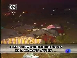 Trágico accidente en Barajas (1983)