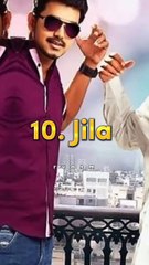 Vijay thalapathy top 10 movies #shorts #vijaythalapathy