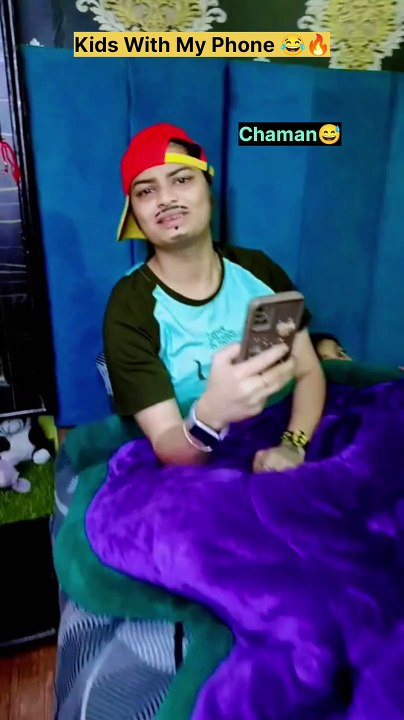 Bache aur mera phone 😂🔥 indian family #shorts #indian #chotabhai #chaman #relatable #bachpan