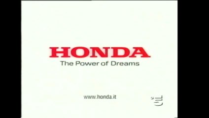 Pubblicità/Bumper anno 2002 Canale 5 - Honda