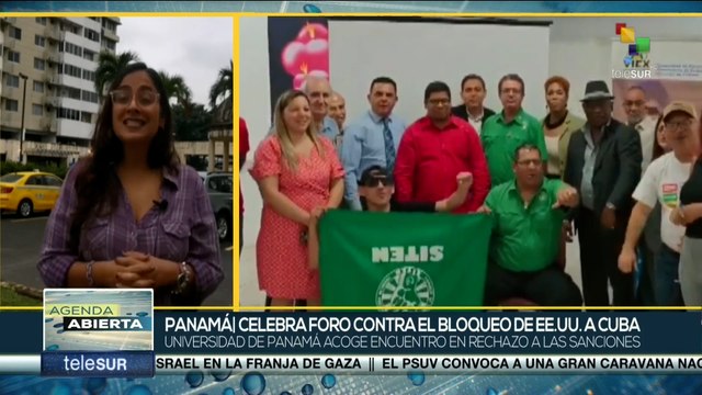 Organizaciones realizan foro para condenar bloqueo de EE.UU. a Cuba