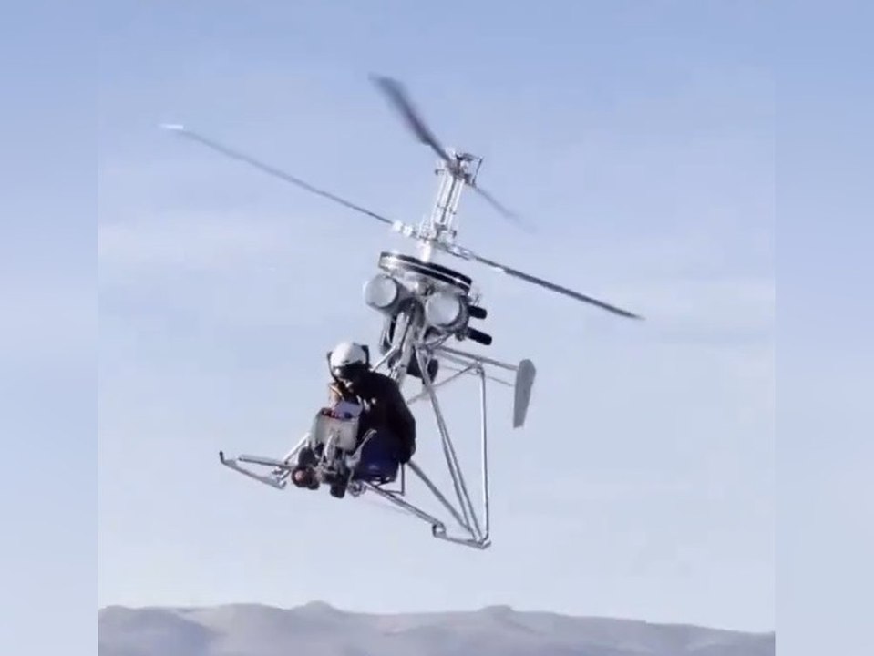 70-Jähriger stürzt mit selbstgebautem Heli ab