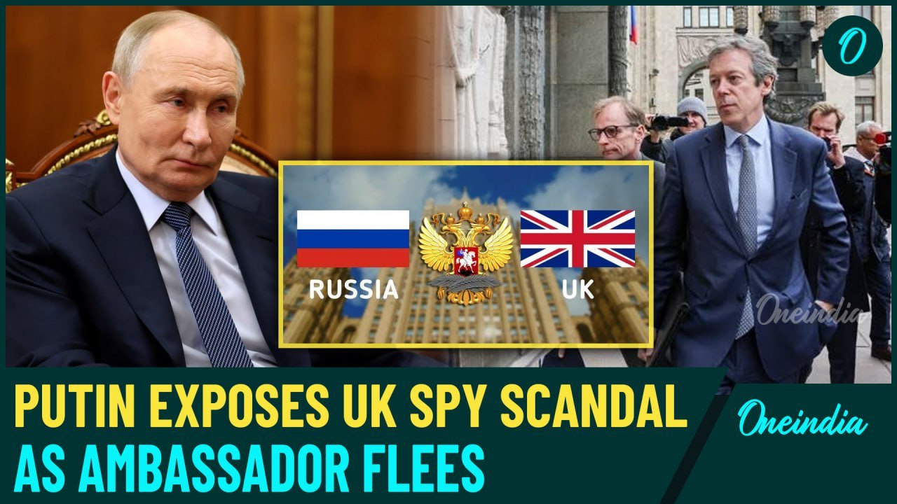 Dramatic Russia Video: UK Ambassador Storms Out of Russian Foreign Ministry After Spy Plot Exposed