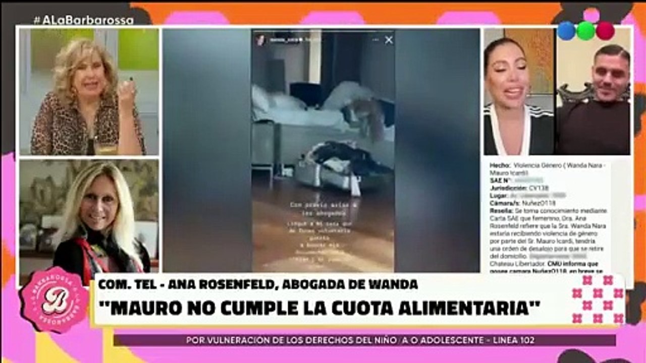 Ana Rosenfeld reveló por primera vez cómo es la división de bienes de Wanda Nara y Mauro Icardi: "Debe plata"