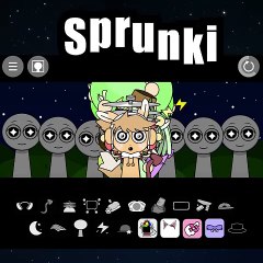 ALL SPRUNKI in ONE CHARACTER [Night MOD] {#Sprunki Night Time Modded 2.0} 🌙👥 #funny #anim #meme