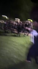 Police are chasing protesting students off of Parker Quad in New Paltz!