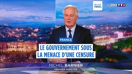 France : Michel Barnier met en garde contre la “tempête” que pourrait déclencher une chute du gouvernement