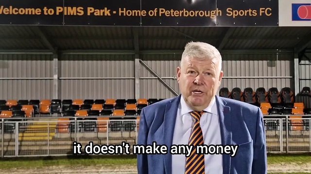 Peterborough Sports FC reaction to break in and sentencing of burglar