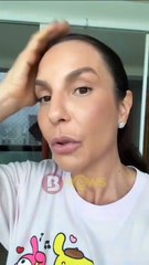 Morando em bairro mais caro de Salvador, Ivete é surpreendida com chuva invadindo apartamento: "tô passada, tudo revirado"