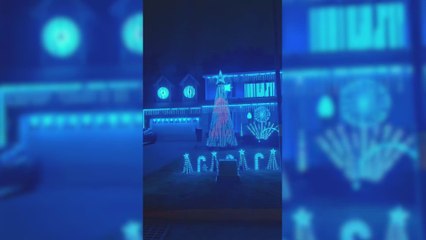 Decora el jardín de Navidad y todos piensan en el infierno para el vecino: “Está listo para el encefalograma”