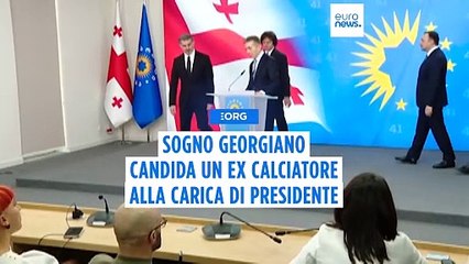 Georgia, il partito di governo candida un ex calciatore di estrema destra come presidente
