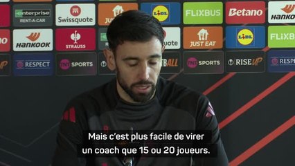 Man. United - Bruno Fernandes : "Tout le monde est coupable"