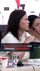 Sara Duterte, OVP security face criminal complaint over hospital transfer incident