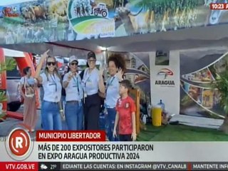Expo Aragua Productiva 2024 abrió sus puertas a más de 280 empresarios