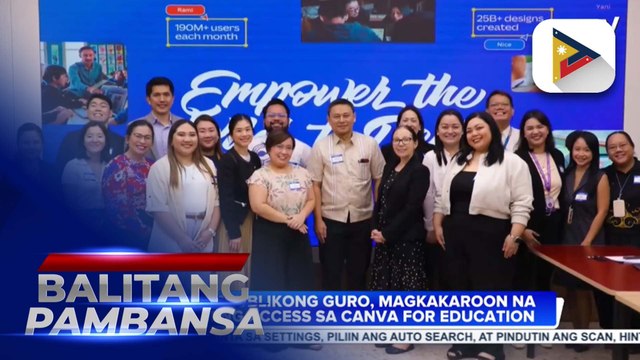 Mga pampublikong guro, magkakaroon na ng libreng access sa Canva for Education
