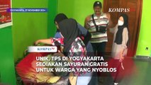 Cegah Golput, TPS di Yogyakarta Sediakan Sayuran Gratis untuk Warga yang Nyoblos