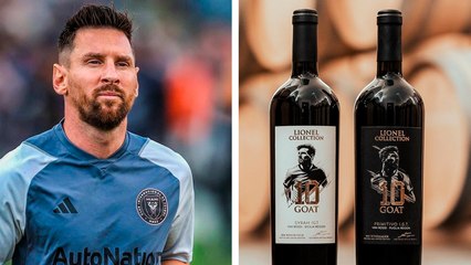 Lionel Messi lanza 'Lionel Goat 10' su nueva línea de vinos