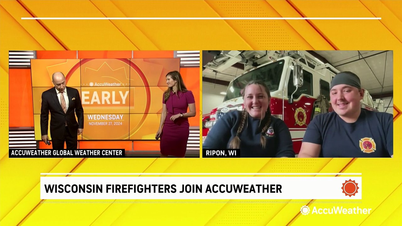 How Wisconsin firefighters battle wintry weather