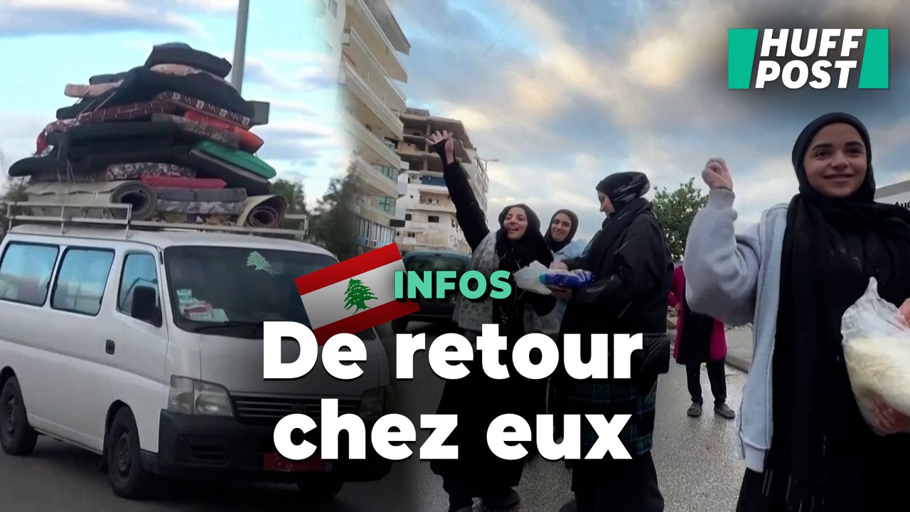 Après le cessez-le-feu avec Israël, ces Libanais peuvent enfin rentrer chez eux