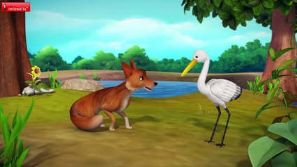 The Fox and the Crane Story