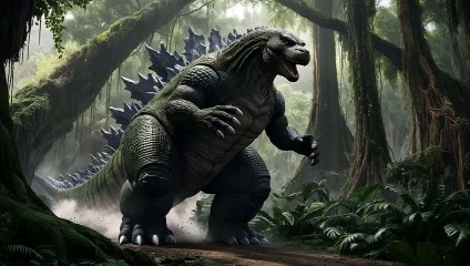 the giant monster Godzilla