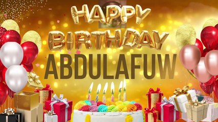 ABDUL AFUW - Happy Birthday Abdul Afuw