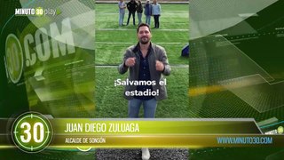 Alcalde de Sonsón confirmó que lograron recuperar las obras del estadio