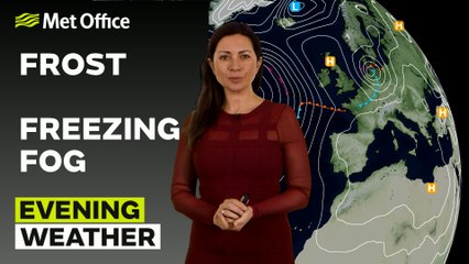 Met Office Evening Weather Forecast 27/11/24 - Rain along eastern coasts
