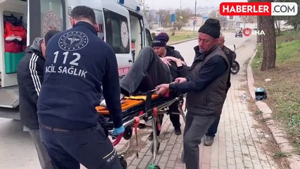 Edirne'de Motosiklet Kazası: Bir Yaralı