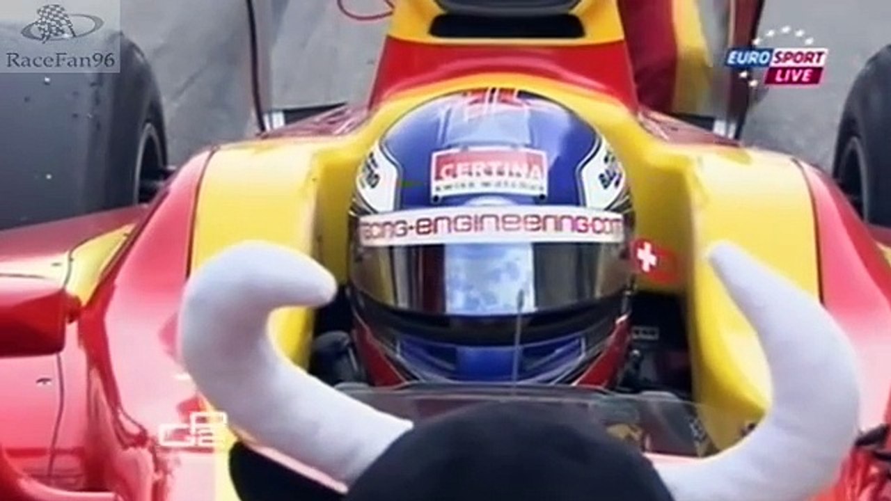 GP2 Series 2012_Manche 2_Bahrain International Circuit(Bahreïn)_Course 1 (en français - Eurosport - France) [RaceFan96]
