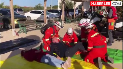 Datça'da Deprem Tatbikatı Gerçekleştirildi: 13 Yaralı Tahliye Edildi