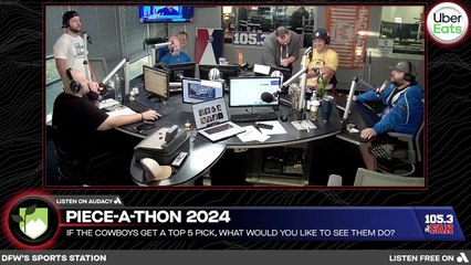 If the Cowboys get a top 5 pick, what would you like to see them do?