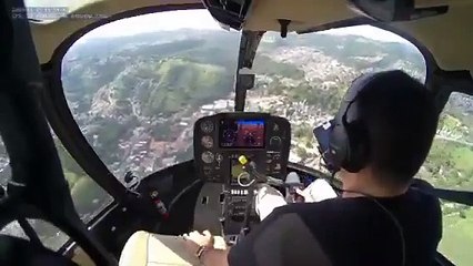 Buitre se estrelló contra un helicóptero en pleno vuelo, así evitó un accidente el piloto 